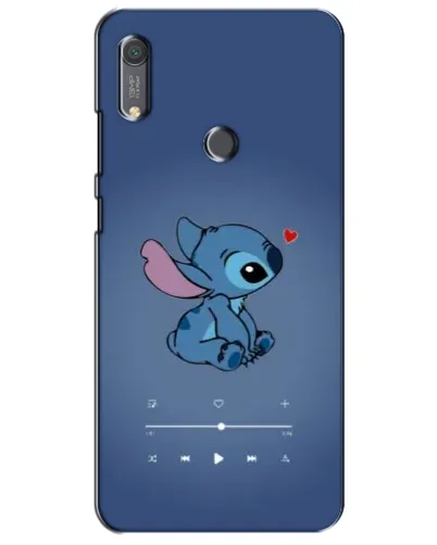 Чехол для Huawei Y6s с картинкой «Музыкальный Stitch»