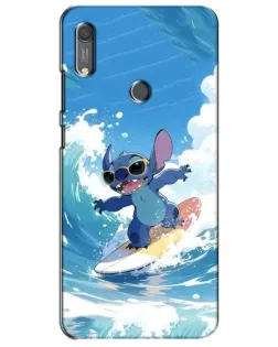 Чехол для Huawei Y6s с картинкой «Стич на волне» Чехол для Huawei Y6s с картинкой «Стич на волне»