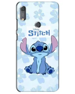 Чехол для Huawei Y6s с картинкой «Stitch среди цветов» Чехол для Huawei Y6s с картинкой «Stitch среди цветов»