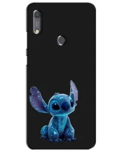 Чехол для Huawei Y6s с картинкой «Стич на черном» Чехол для Huawei Y6s с картинкой «Стич на черном»