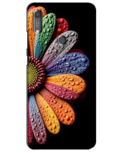 Чехол для Huawei Y6s с картинкой «Радужный цветок» Чехол для Huawei Y6s с картинкой «Радужный цветок»
