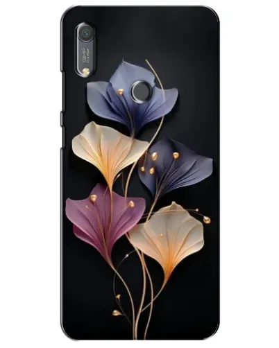 Чехол для Huawei Y6s с картинкой «Лиловые цветы грации» Чехол для Huawei Y6s с картинкой «Лиловые цветы грации»