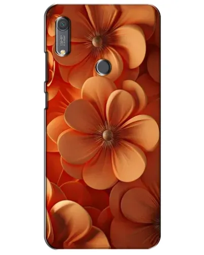 Чехол для Huawei Y6s с картинкой «Оранжевый макро цветок» Чехол для Huawei Y6s с картинкой «Оранжевый макро цветок»
