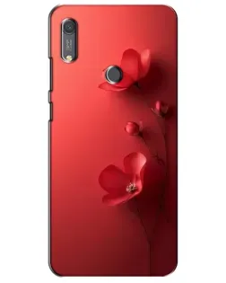 Чохол для Huawei Y6s з картинкою «Макові суцвіття»