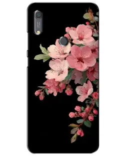 Чохол для Huawei Y6s з картинкою «Рожева гілка сакури»