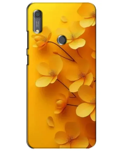 Чехол для Huawei Y6s с картинкой «Золотые лепестки» Чехол для Huawei Y6s с картинкой «Золотые лепестки»