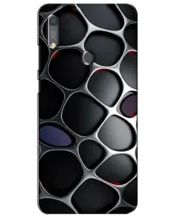 Чехол для Huawei Y6s с картинкой «Объемная темная решетка» Чехол для Huawei Y6s с картинкой «Объемная темная решетка»