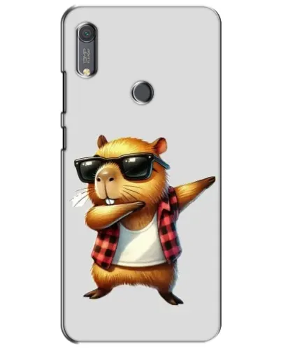 Чехол для Huawei Y6s с картинкой «Капибара рэпер даб» Чехол для Huawei Y6s с картинкой «Капибара рэпер даб»