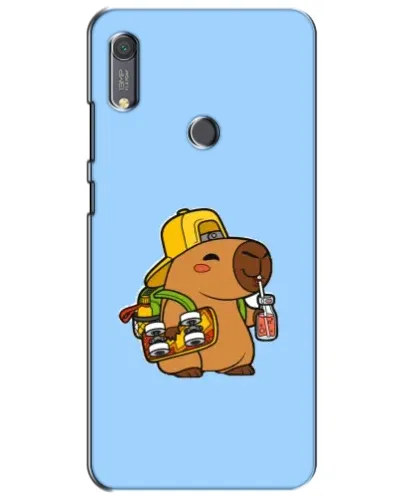 Чехол для Huawei Y6s с картинкой «Капибара на скейте» Чехол для Huawei Y6s с картинкой «Капибара на скейте»