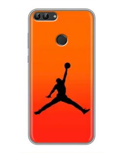 Чехол для Huawei Y7 Prime 2018 с картинкой «Jordan Sunset»