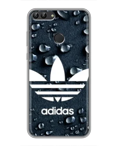 Чехол для Huawei Y7 Prime 2018 с картинкой «Adidas Trefoil Blue» Чехол для Huawei Y7 Prime 2018 с картинкой «Adidas Trefoil Blue»