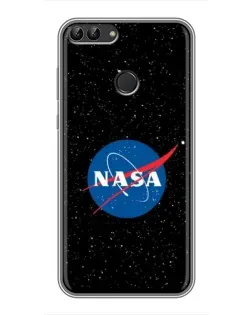 Чехол для Huawei Y7 Prime 2018 с картинкой «NASA — звездное небо» Чехол для Huawei Y7 Prime 2018 с картинкой «NASA — звездное небо»