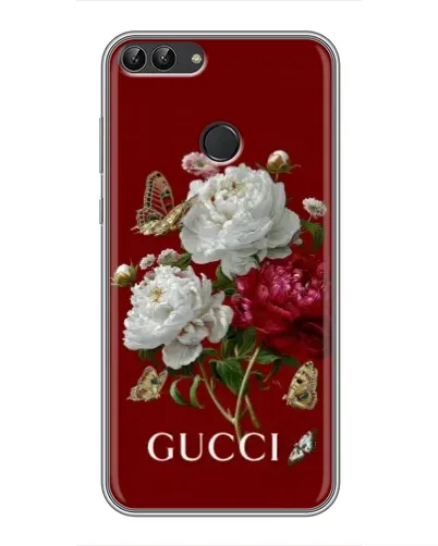 Чехол для Huawei Y7 Prime 2018 с картинкой «Gucci —  сад»