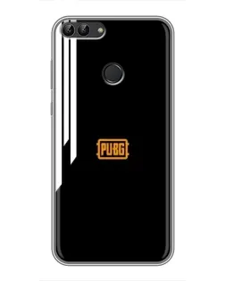 Чехол для Huawei Y7 Prime 2018 с картинкой «PUBG — вертикальные линии»