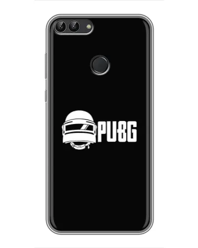 Чехол для Huawei Y7 Prime 2018 с картинкой «PUBG — классический лого»