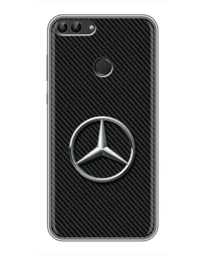 Чехол для Huawei Y7 Prime 2018 с картинкой «Карбоновый Mercedes стиль» Чехол для Huawei Y7 Prime 2018 с картинкой «Карбоновый Mercedes стиль»