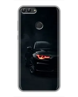 Чехол для Huawei Y7 Prime 2018 с картинкой «Audi — хищный взгляд»