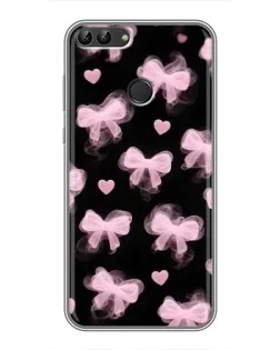 Чехол для Huawei Y7 Prime 2018 с картинкой «Геометрия банта»