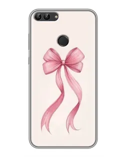 Чехол для Huawei Y7 Prime 2018 с картинкой «Розовый бант»