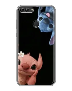 Чехол для Huawei Y7 Prime 2018 с картинкой «Фиолетовый туман роз»