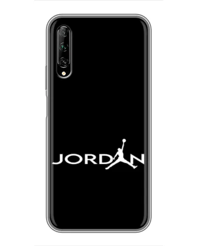 Чехол для Huawei Y7 Pro 2019 с картинкой «Jordan White Logo» Чехол для Huawei Y7 Pro 2019 с картинкой «Jordan White Logo»