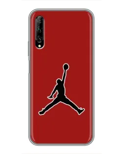 Чехол для Huawei Y7 Pro 2019 с картинкой «Jordan Red Back»