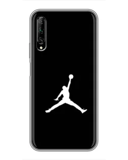 Чехол для Huawei Y7 Pro 2019 с картинкой «Jordan Silhouette»