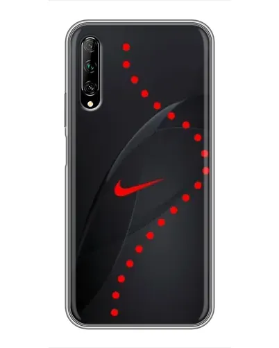 Чехол для Huawei Y7 Pro 2019 с картинкой «Абстрактный дизайн Nike»