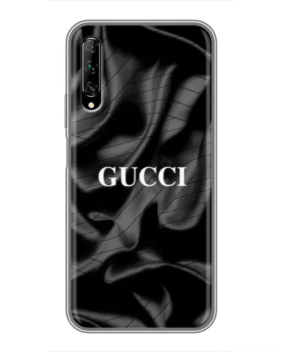 Чехол для Huawei Y7 Pro 2019 с картинкой «Gucci — шелковые волны»