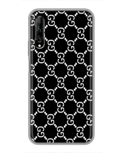 Чехол для Huawei Y7 Pro 2019 с картинкой «Gucci — сетчатый паттерн» Чехол для Huawei Y7 Pro 2019 с картинкой «Gucci — сетчатый паттерн»