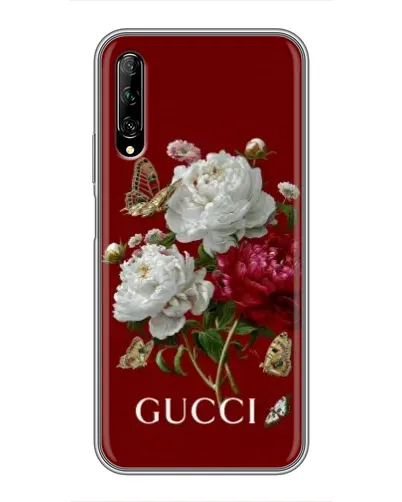 Чехол для Huawei Y7 Pro 2019 с картинкой «Gucci —  сад»