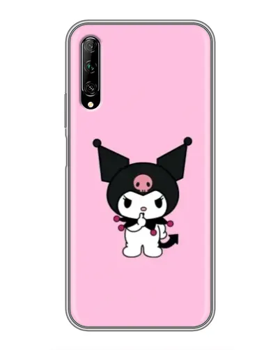 Чехол для Huawei Y7 Pro 2019 с картинкой «Kuromi — розовая нежность»