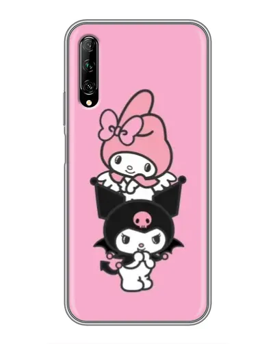 Чехол для Huawei Y7 Pro 2019 с картинкой «My Melody и Kuromi»
