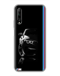 Чехол для Huawei Y7 Pro 2019 с картинкой «Силуэт BMW в темноте» Чехол для Huawei Y7 Pro 2019 с картинкой «Силуэт BMW в темноте»