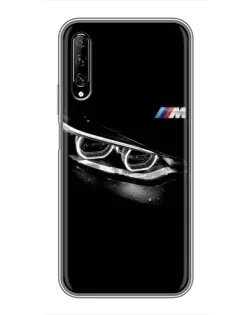 Чехол для Huawei Y7 Pro 2019 с картинкой «BMW — взгляд тигра» Чехол для Huawei Y7 Pro 2019 с картинкой «BMW — взгляд тигра»
