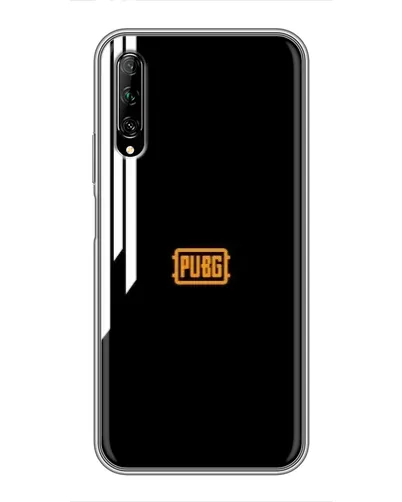 Чехол для Huawei Y7 Pro 2019 с картинкой «PUBG — вертикальные линии»