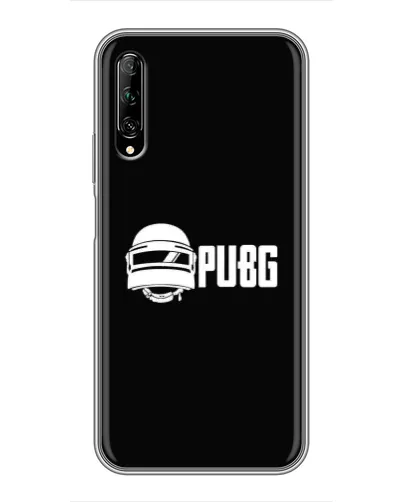 Чехол для Huawei Y7 Pro 2019 с картинкой «PUBG — классический лого»