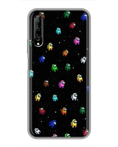 Чехол для Huawei Y7 Pro 2019 с картинкой «Экипаж Among Us»
