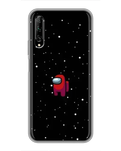 Чехол для Huawei Y7 Pro 2019 с картинкой «Красный Among Us»