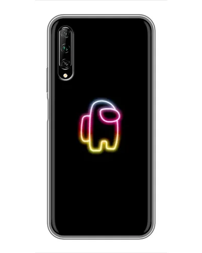 Чехол для Huawei Y7 Pro 2019 с картинкой «Among Us градиент»