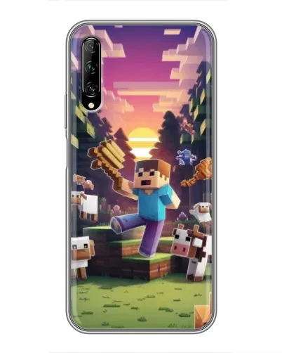 Чохол для Huawei Y7 Pro 2019 з картинкою «Стів на фермі» Чохол для Huawei Y7 Pro 2019 з картинкою «Стів на фермі»