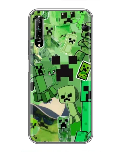 Чохол для Huawei Y7 Pro 2019 з картинкою «Кріпери Minecraft» Чохол для Huawei Y7 Pro 2019 з картинкою «Кріпери Minecraft»