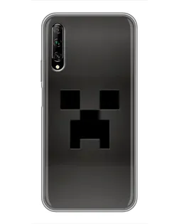 Чохол для Huawei Y7 Pro 2019 з картинкою «Чорний кріпер градієнт»