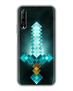 Чохол для Huawei Y7 Pro 2019 з картинкою «Алмазний меч неон»
