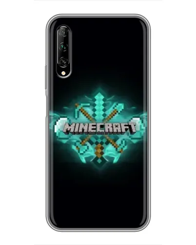 Чохол для Huawei Y7 Pro 2019 з картинкою «Minecraft Diamond лого» Чохол для Huawei Y7 Pro 2019 з картинкою «Minecraft Diamond лого»