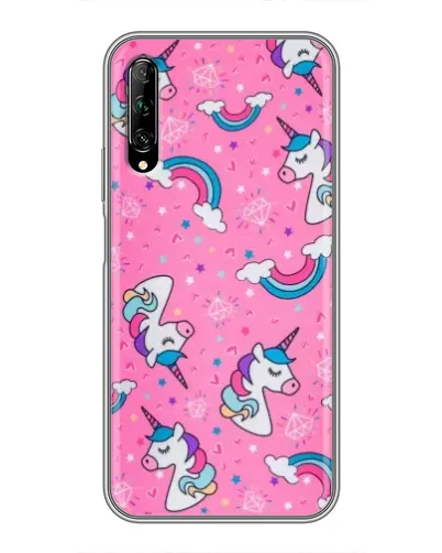 Чехол для Huawei Y7 Pro 2019 с картинкой «Unicorn паттерн розовый» Чехол для Huawei Y7 Pro 2019 с картинкой «Unicorn паттерн розовый»