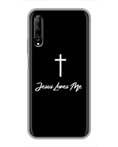 Чехол для Huawei Y7 Pro 2019 с картинкой «Иисус любит тебя»
