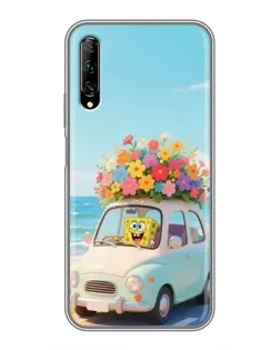 Чехол для Huawei Y7 Pro 2019 с картинкой «Автомобильное путешествие»