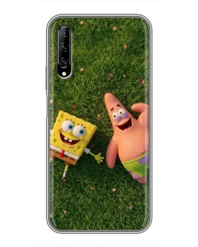 Чехол для Huawei Y7 Pro 2019 с картинкой «Друзья на лужайке» Чехол для Huawei Y7 Pro 2019 с картинкой «Друзья на лужайке»
