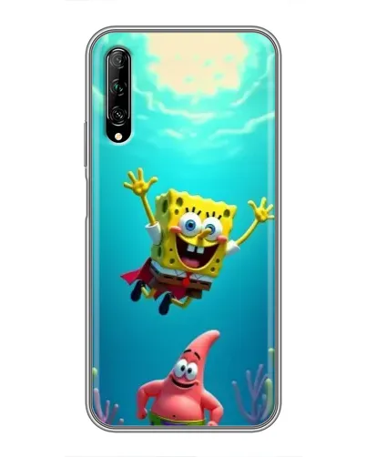 Чехол для Huawei Y7 Pro 2019 с картинкой «Спанч Боб под водой» Чехол для Huawei Y7 Pro 2019 с картинкой «Спанч Боб под водой»